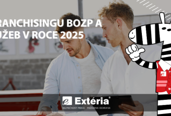 Růst franchisingu BOZP Extéria Market a B2B služeb v roce 2025